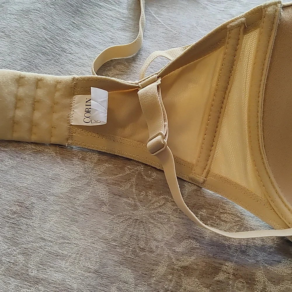Corin Virginia Bra 65G Beige New - Picture 9 of 10